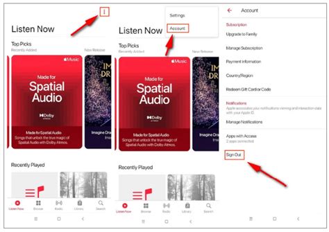 how to sign out of apple music on iphone and explore the hidden features of Apple Music